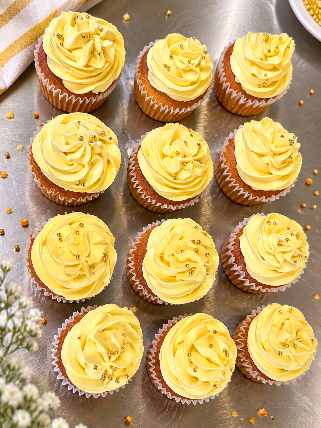Cupcakes de Maracuyá