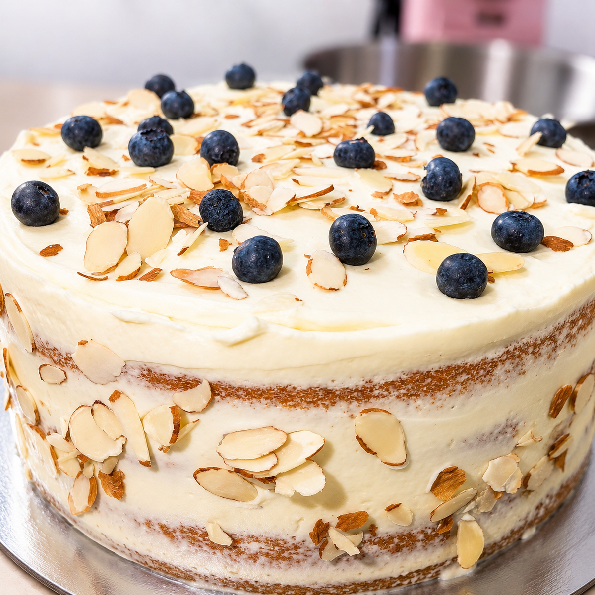 Torta de Naranja con Amapola