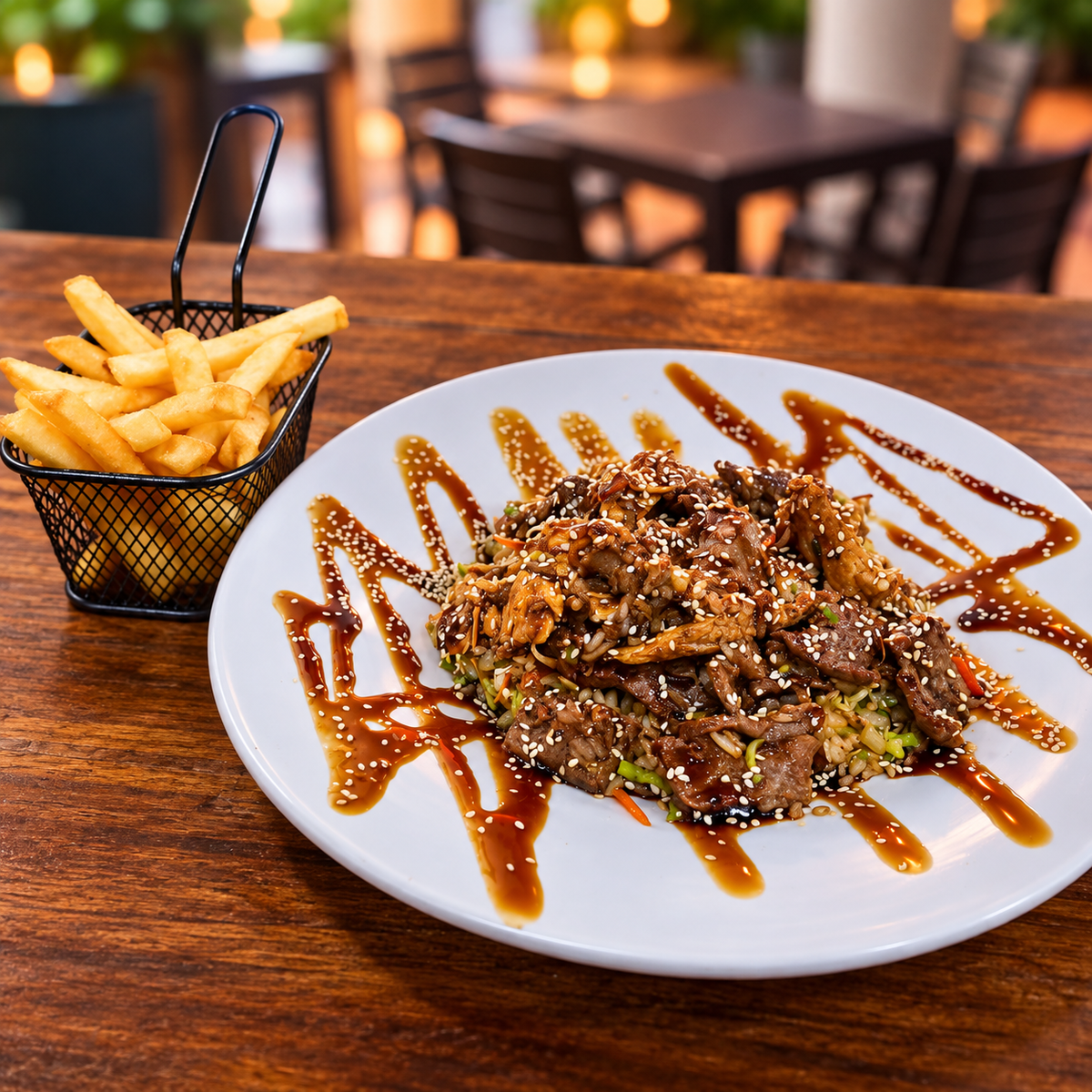 Arroz Mixto al Wok