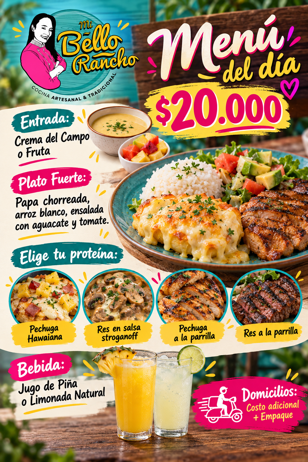 Menú del día